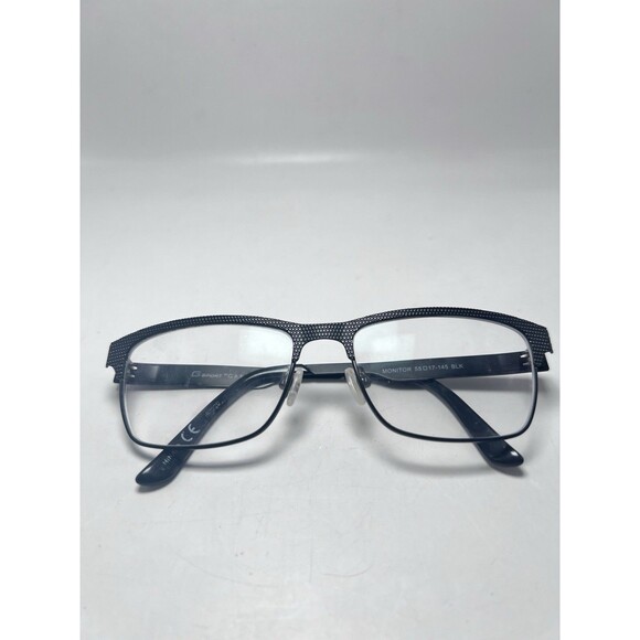 G-Sport BY Gargoyles Eyeglasses Frames Only MONITOR Black Full Rim 55-17-145 - Picture 1 of 6